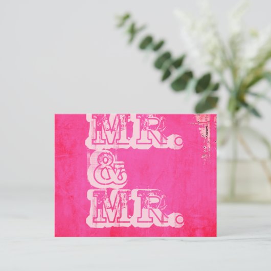 MR EN MR PATROON- BRIEFKAART (Staand voorkant)