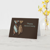 Mr. en Mr., Two Grooms Wedding Jubileum Kaart (Gele Bloem)