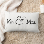 Mr. en Mrs Bride en Groom Wedding Gift Kussen (Deken)