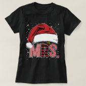 Mr. en Mrs Claus Couples Matching met Kerstmis Paj T-shirt (Design voorkant)