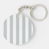 Mr. en Mrs. Click om Kleurstrepes aan te passen Sleutelhanger (Achterkant)