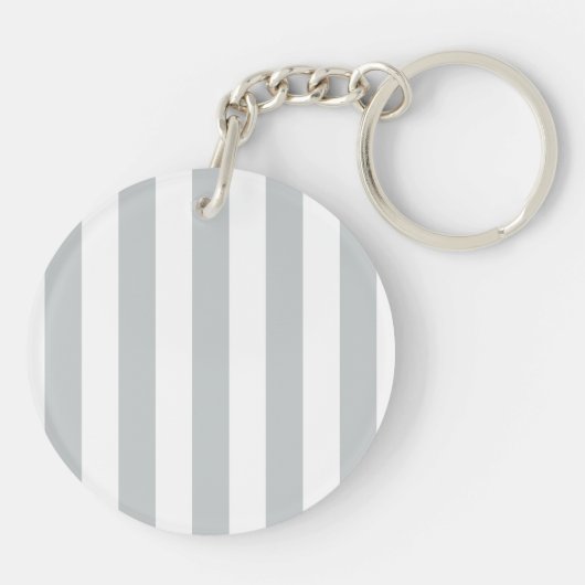 Mr. en Mrs. Click om Kleurstrepes aan te passen Sleutelhanger (Achterkant)