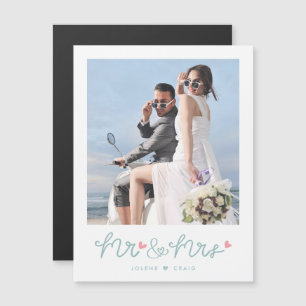 Mr. en Mrs. Foto Wedding Dank u