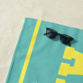 Mr. en Mrs. Gewoon huwelijkshuwelijkscadeau Strandlaken (In situ)