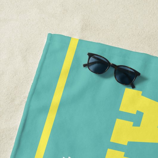 Mr. en Mrs. Gewoon huwelijkshuwelijkscadeau Strandlaken (In situ)