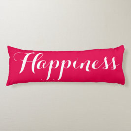Mr en Mrs Happiness Red Body Pillow Lichaamskussen