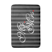 Mr. en Mrs Husband Wife Zijn haar nieuwe wippen Badmat (Voorkant Verticaal)