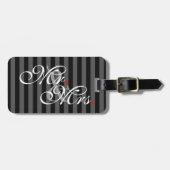 Mr. en Mrs Husband Wife Zijn haar nieuwe wippen Bagagelabel (Voorkant horizontaal)