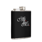 Mr. en Mrs Husband Wife Zijn haar nieuwe wippen Heupfles (Rechts)