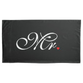 Mr. en Mrs Husband Wife Zijn haar nieuwe wippen Kussensloop (Voorkant-Links)