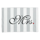 Mr. en Mrs Husband Wife Zijn haar nieuwe wippen Kussensloop (Voorkant-Rechts)