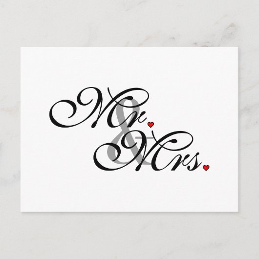 Mr. en Mrs Husband Wife Zijn nieuwe wiet Briefkaart (Voorkant)