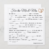 Mr en Mrs Libs (Voorkant / Achterkant)