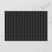 Mr. en Mrs Modern Bold Wedding Accommodation Card Informatiekaartje (Achterkant)