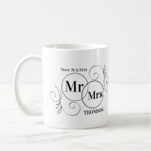 Mr en Mrs Monogram