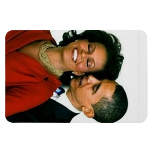 MR en MRS OBAMA Magneet (Horizontaal)