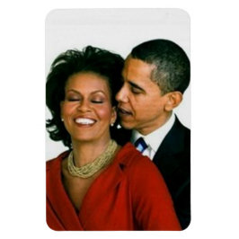 MR en MRS OBAMA Magneet