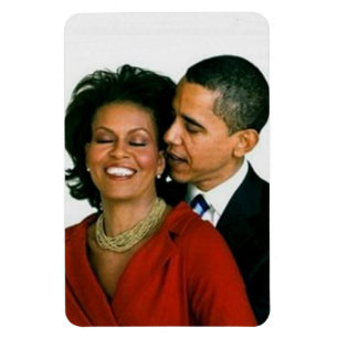 MR en MRS OBAMA Magneet
