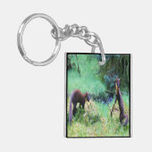 Mr en Mrs Pine Marten Date Night Sleutelhanger (Voorkant Links)