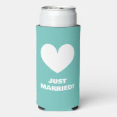 Mr. en Mrs. seltzer koelboxxen voor trouwparen Seltzer Blikjeskoeler (Seltzer Achterkant)