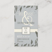 Mr en Mrs Simple laten moderne inspiratie achter Informatiekaartje (Voorkant)