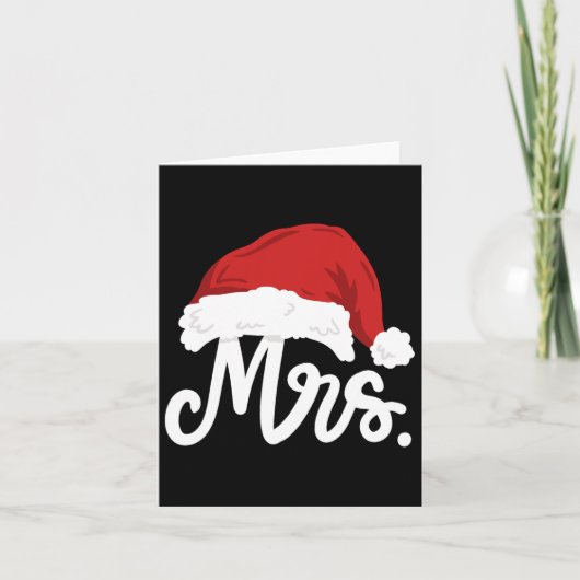 Mr. en Mrs. Sinterklaas koppels die overeenkomen m Kaart (Voorkant)