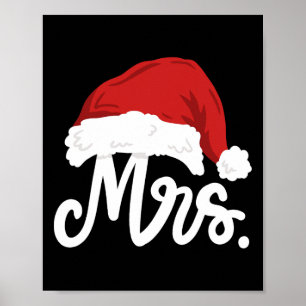 Mr. en Mrs. Sinterklaas koppels die overeenkomen m Poster