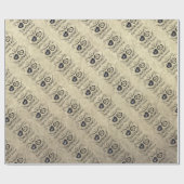 Mr en Mrs  Styled Wedding Cadeaupapier (Vlak)