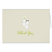 Mr en Mrs Teenslippers Green Daisies Beach Wedding (Voorkant Horizontaal)