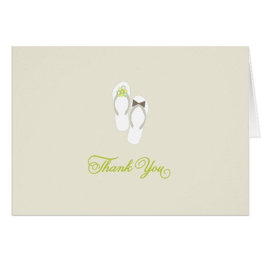 Mr en Mrs Teenslippers Green Daisies Beach Wedding (Voorkant Horizontaal)
