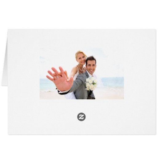 Mr en Mrs Teenslippers Green Daisies Beach Wedding (Achterkant Horizontaal)