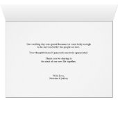 Mr en Mrs Teenslippers Green Daisies Beach Wedding (Binnen Horizontaal (Onder))