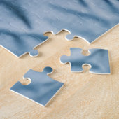 Mr. en Mrs Wedding Couple Jigzaag Puzzle Legpuzzel (Zijkant)