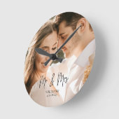 Mr. en Mrs Wedding Couple  Ronde Klok (Hoek)