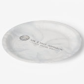 Mr en Mrs Wedding Papieren Bordje (Gekanteld)