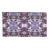 Mr. en Mrs White Paars en Blue Kussensloop (Achterkant-Rechts)