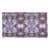 Mr. en Mrs White Paars en Blue Kussensloop (Achterkant-Links)