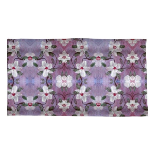  Mr. en Mrs White Paars en Blue Kussensloop (Achterkant-Links)