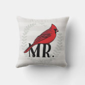 Mr. en Mrs. Zijne en Hers Mr. Cardinaal Kussen (Achterkant)