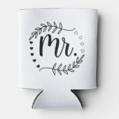 Mr. Ever After beroemd gemaakt door Elegant Heart  Blikjeskoeler (Voorkant)