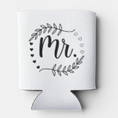 Mr. Ever After beroemd gemaakt door Elegant Heart  Blikjeskoeler (Achterkant)