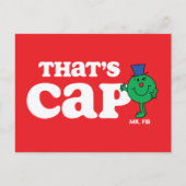 Mr Fib, dat is Pet Briefkaart (Voorkant)