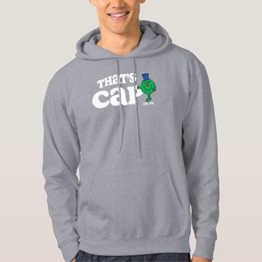 Mr Fib, dat is Pet Hoodie (Voorkant)