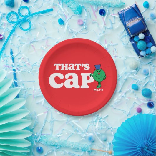 Mr Fib, dat is Pet Papieren Bordje (Feest)