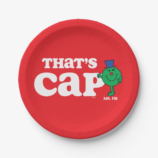 Mr Fib, dat is Pet Papieren Bordje (Voorkant)