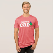 Mr Fib, dat is Pet Tri-Blend Shirt (Voorkant volledig)