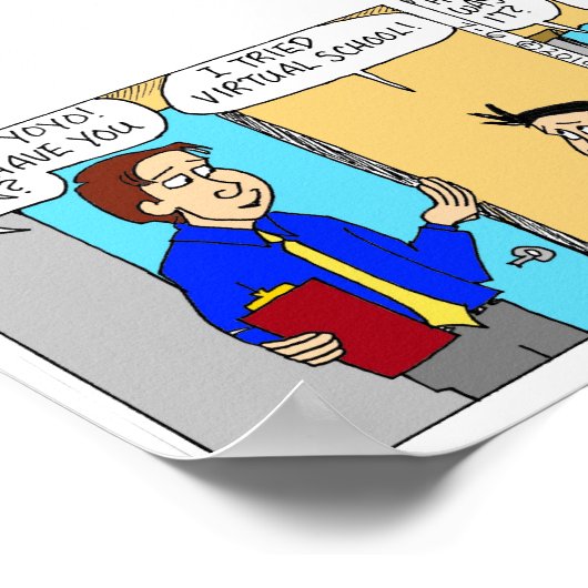 Mr Fitz - Jeremy YoYou Poster (Hoek)