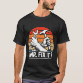 Mr. Fix It Funny Dad Shirts For Men From Wife Fath (Voorkant)