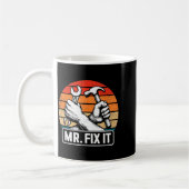 Mr. Fix It Funny Dad Shirts For Men From Wife Fath Koffiemok (Links)