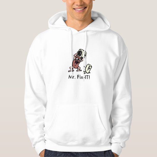 Mr Fix-IT. Sweatshirt (Voorkant)